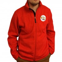 Red Fleece Sweater